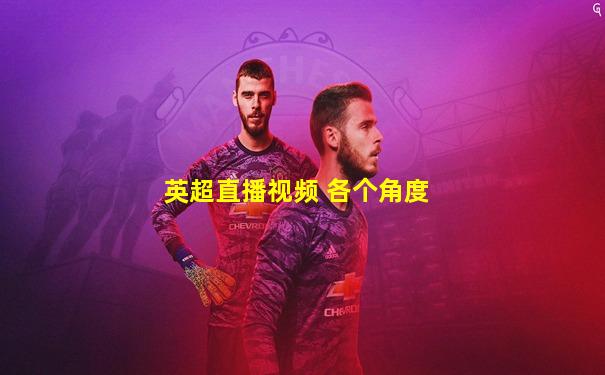 英超直播视频 各个角度